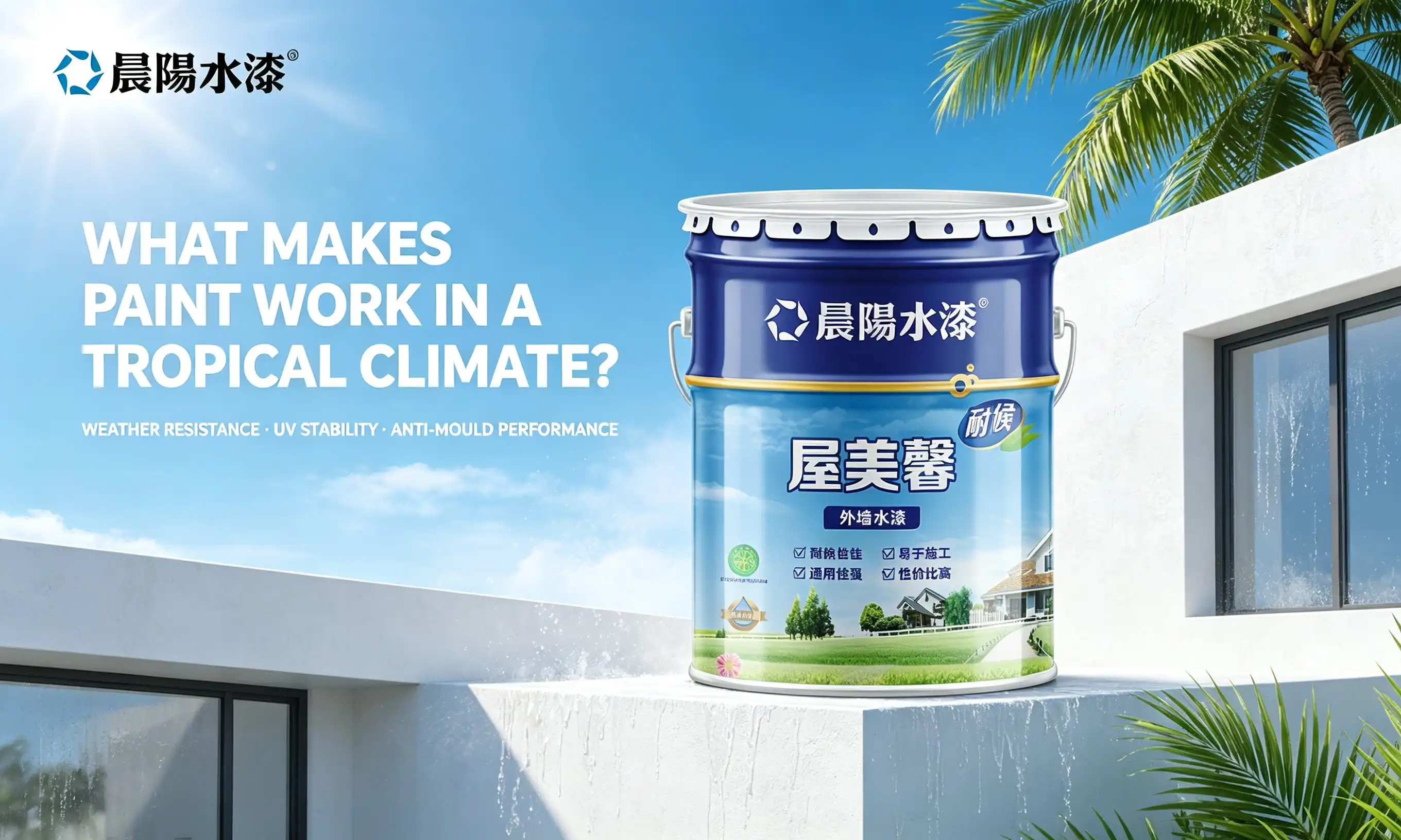 What Makes Paint Work in a Tropical Climate? What Makes Paint Work in a Tropical Climate?